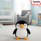 Penguin Black And White Soft Plush