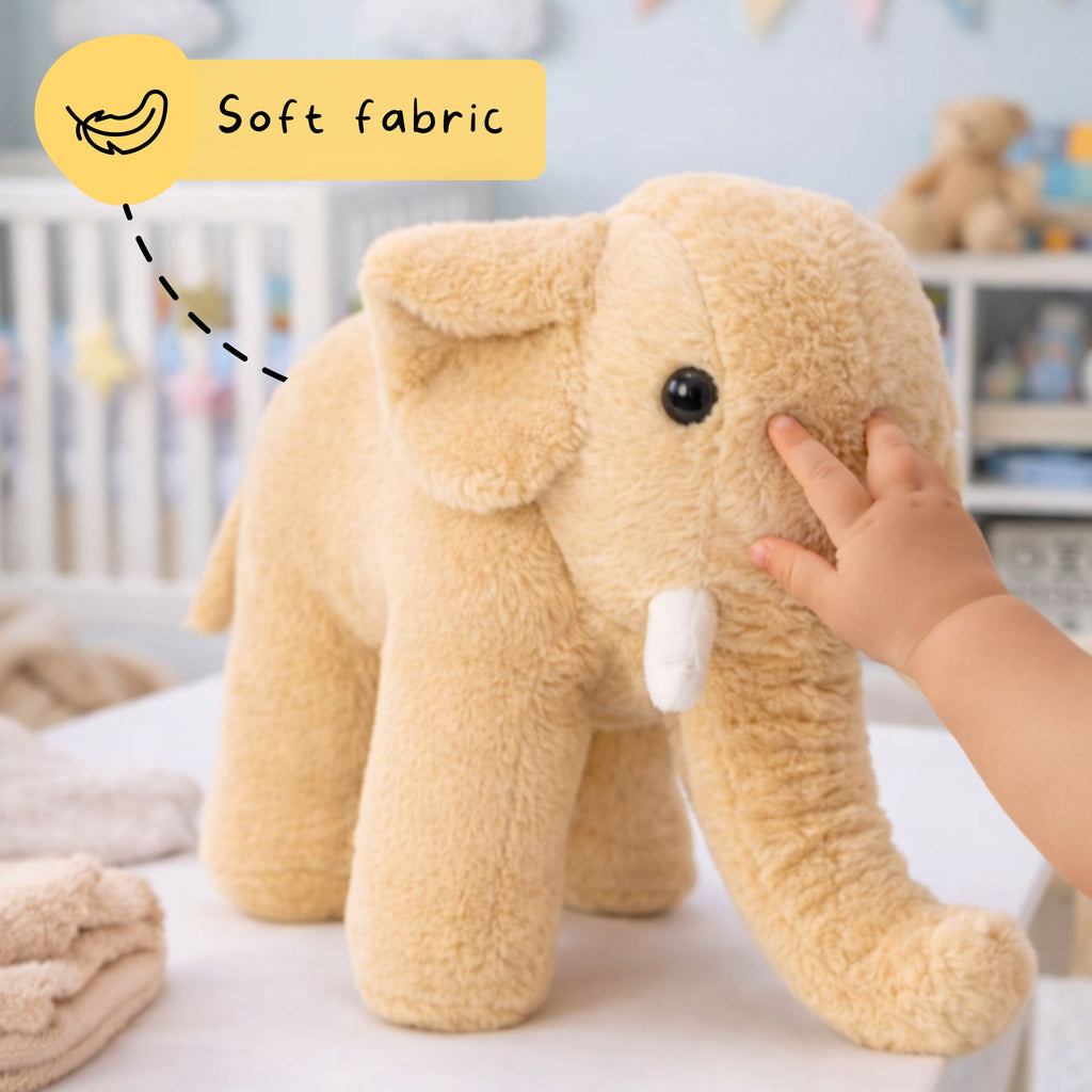 TOYTALES Elephant Soft Toy |  Plush Stuffed Toy 40cm, Assorted Colors