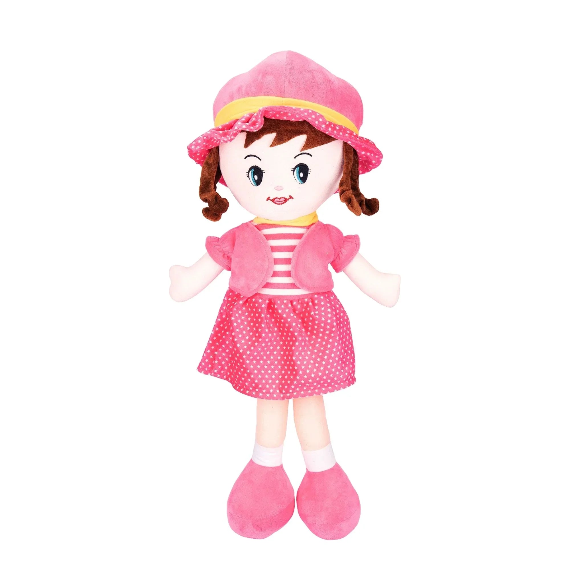 TOYTALES Winky Soft Doll Toy Plush Baby Doll for Kids & Toddlers (3–5 Years)