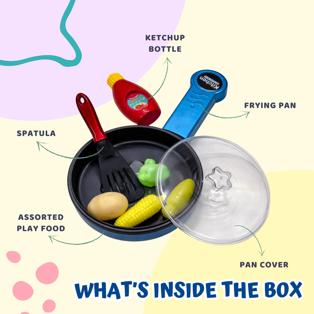 Kids Pretend Play Kitchen Toy Set