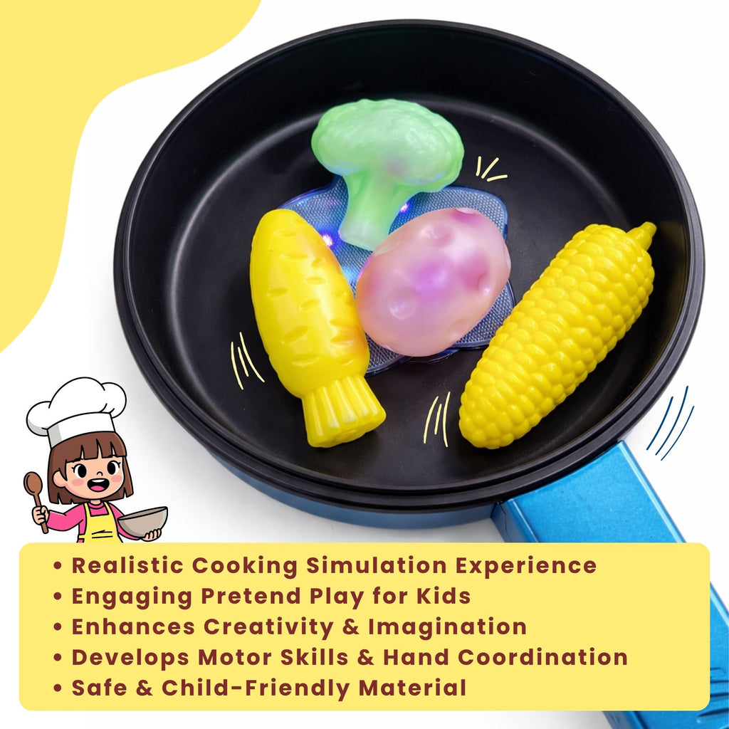 Kids Pretend Play Kitchen Toy Set