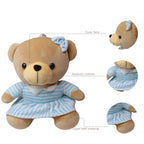 TOYTALES Teddy Bear Soft Plush Toy Cute and Cuddly Stuffed Animal For Kids 30cm