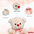 TOYTALES Wonder Teddy Bear Plush Soft Toy Cute Huggable Gift For KIds