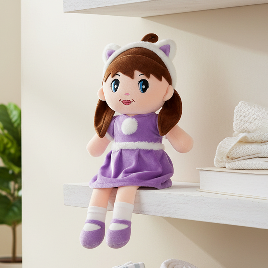 Toytales Daisy Soft Cuddle Plush Baby Doll for Girls & Kids