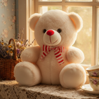 TOYTALES Wonder Teddy Bear Plush Soft Toy Cute Huggable Gift For KIds