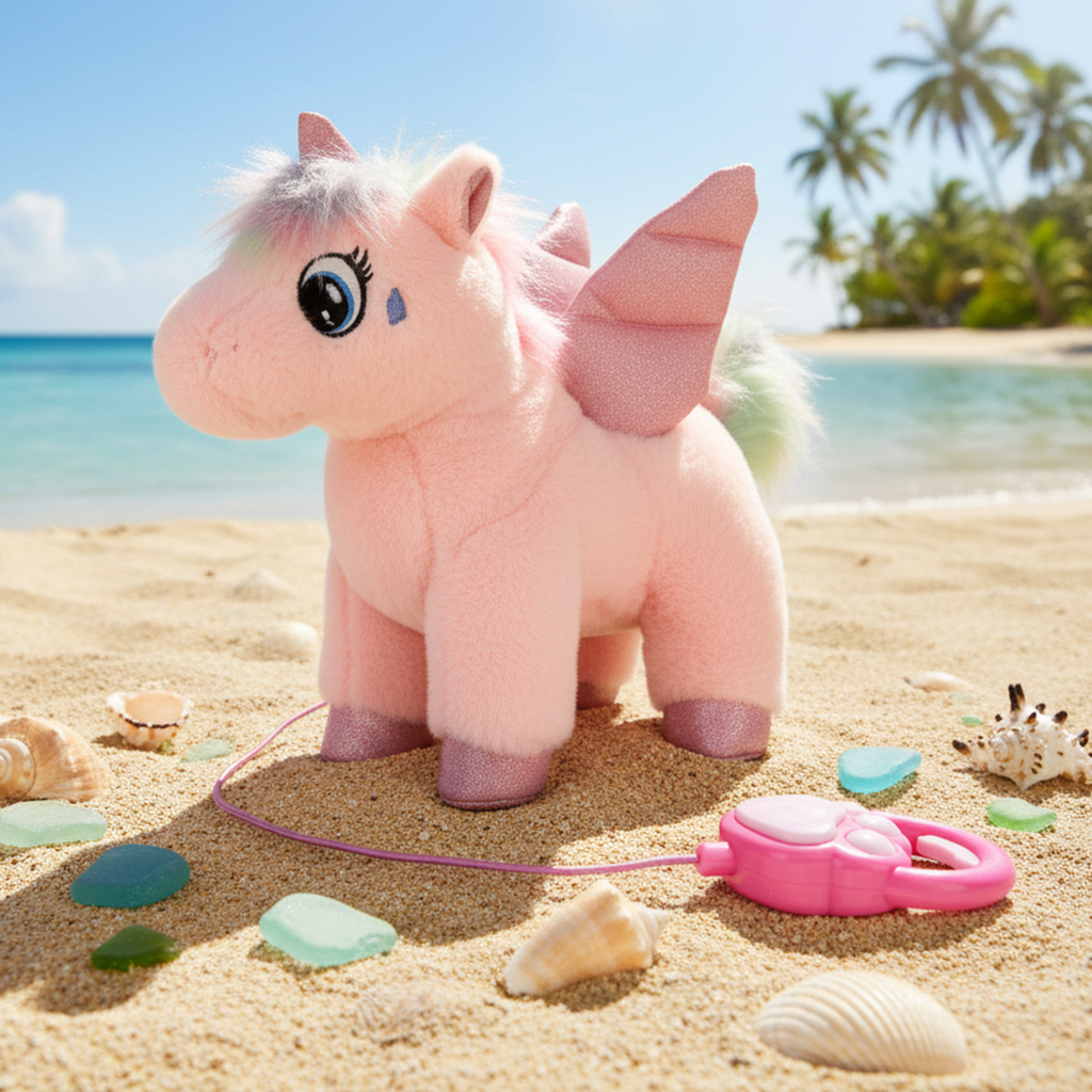 TOYTALES Remote Control Unicorn  Musical Plush Toy