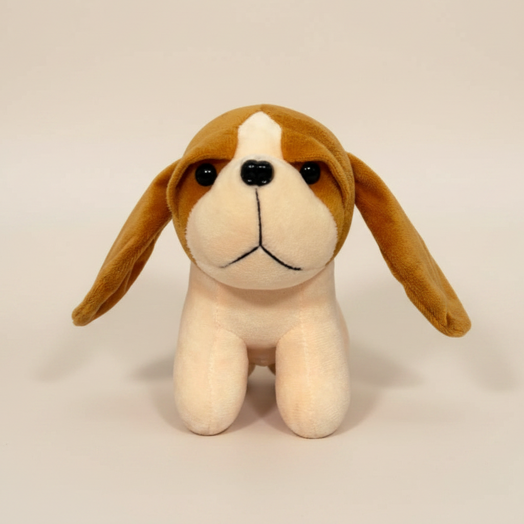 TOYTALES Puppy Dog Soft Toy 18CM Cute Huggable Plush for Kids