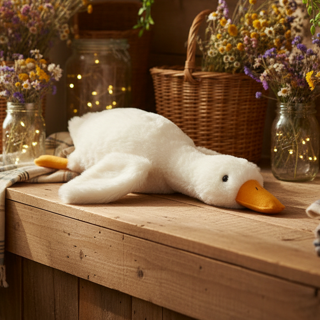 TOYTALES Sleeping Duck Ultra Plush Soft Toy
