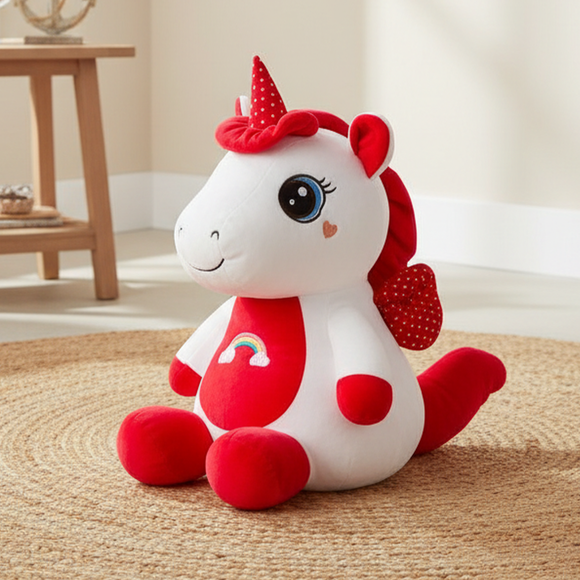 TOYTALES Gracie Unicorn Soft Plush Toy | Animal Stuffed Toy 45cm, Assorted Colors